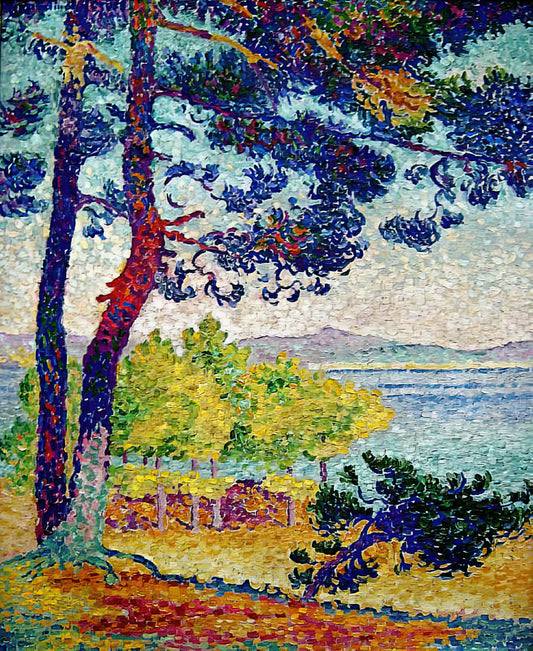 Edmond Henri Cross: The Neo-Impressionist Master of Color and Light - Afternoon at Pardigon, Var by Henri-Edmond Cross