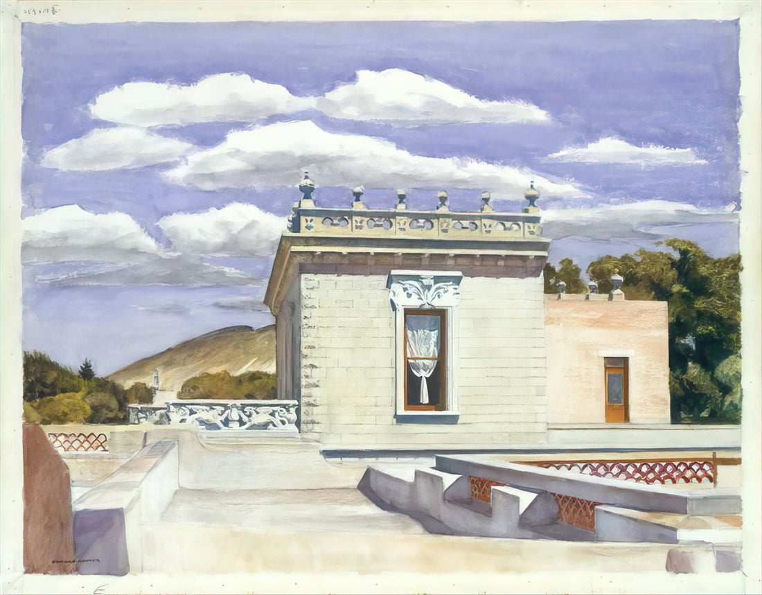 Edward Hopper Signed Print: Authenticity, Value, and Collector's Guide - Saltillo Mansion by Edward Hopper
