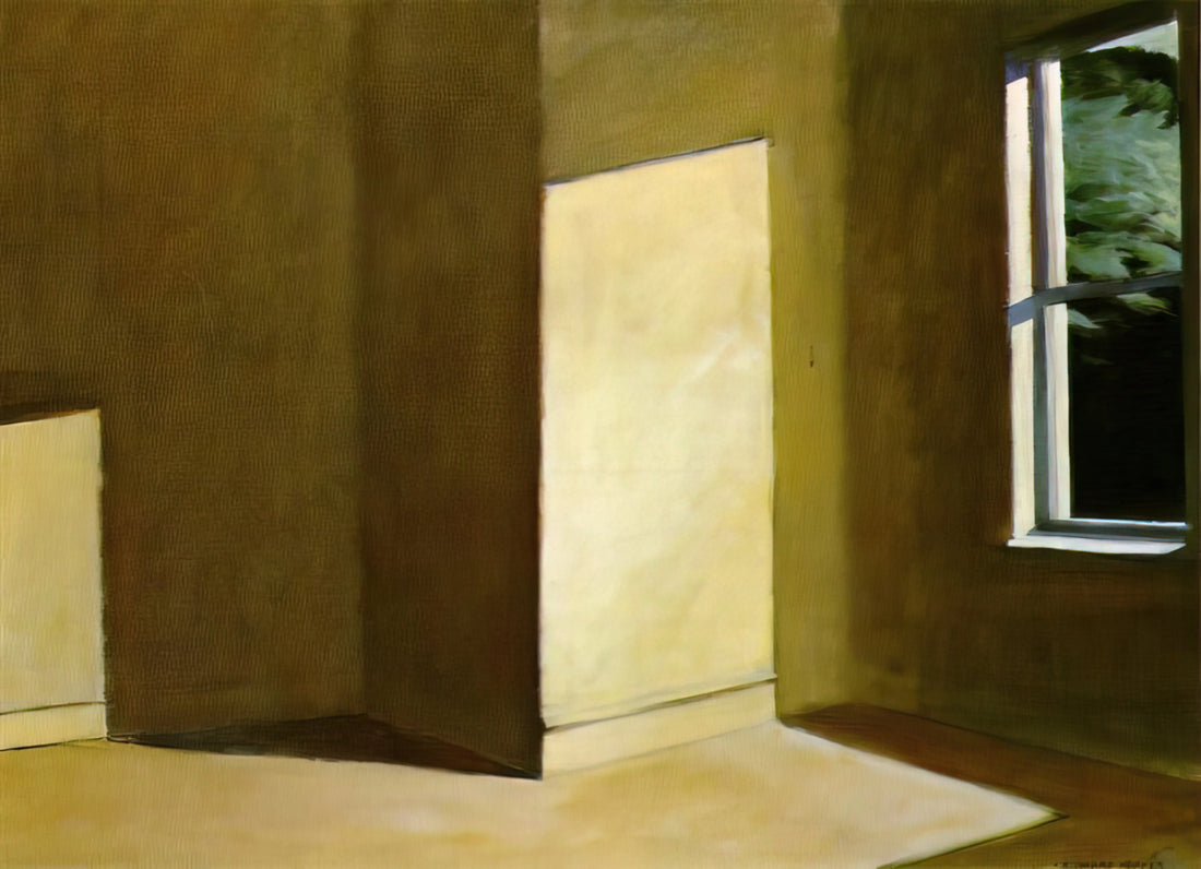 Edward Hopper at the Metropolitan Museum of Art: A Curator's Guide to His Iconic Works and Legacy - Sun in an Empty Room by Edward Hopper