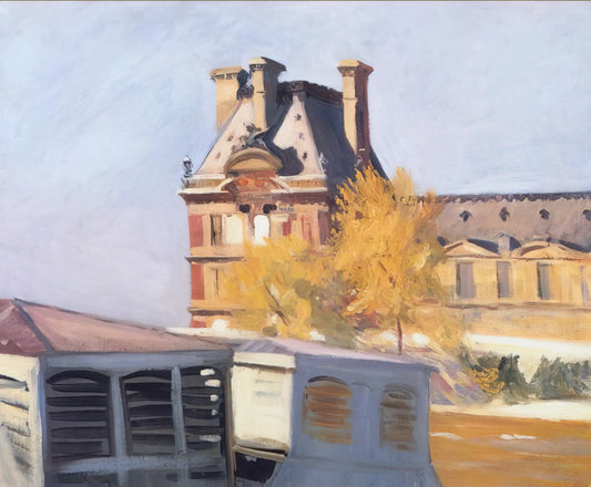Edward Hopper: The Art and the Artist – A Definitive Exploration of American Solitude - Le Pavillon de Flore by Edward Hopper