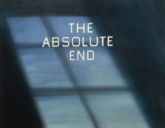 Edward Ruscha's Twentysix Gasoline Stations (1963): The Artist Book That Redefined Conceptual Art - THE ABSOLUTE END 1982 by Edward Ruscha
