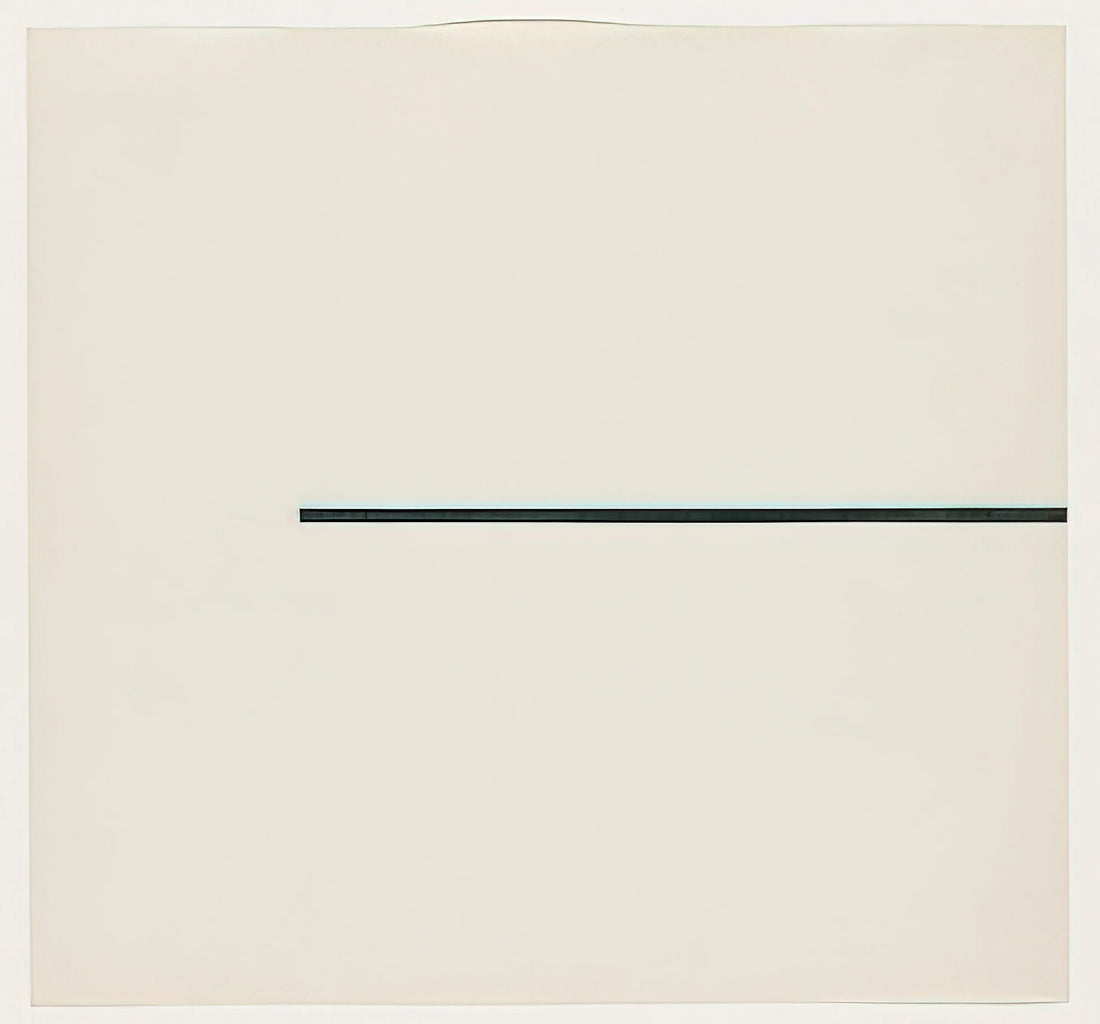 Ellsworth Kelly Posters for Sale: A Curator's Guide to Acquiring Iconic Modernist Art Prints - Horizontal Line by Ellsworth Kelly
