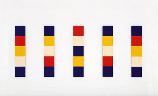 Ellsworth Kelly Shaped Canvas: Redefining Painting's Boundaries - Red Yellow Blue White by Ellsworth Kelly