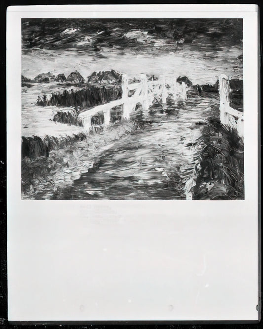 Emil Nolde: The Expressionist Master of Color and Emotion - Maruchbrucke by Emil Nolde