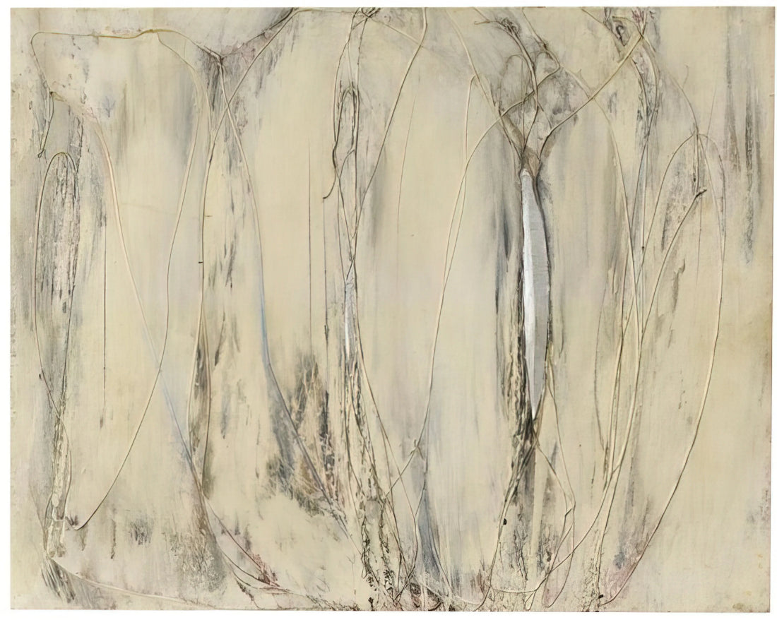 Enrico Castellani Reproductions: A Guide to Acquiring Museum-Quality Prints of a Spatialist Master - Composition - 1958 by Enrico Castellani