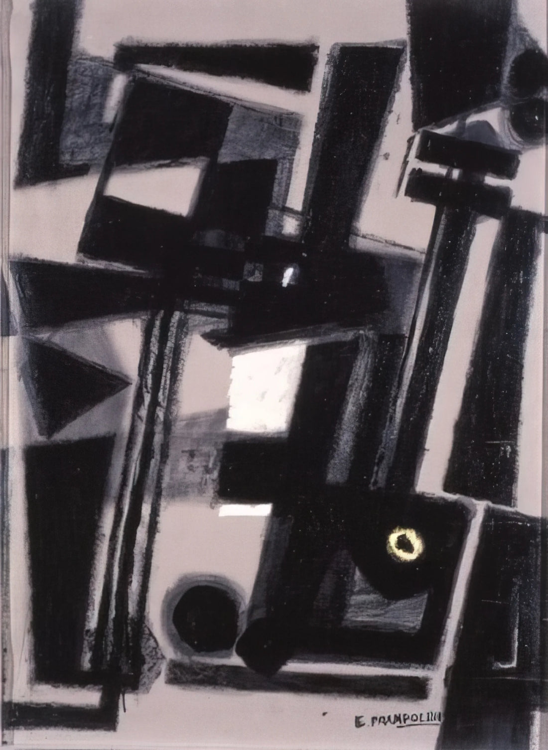 Enrico Prampolini Reproduction: The Avant-Garde Legacy in Modern Art Prints - COMPOSITION by Enrico Prampolini