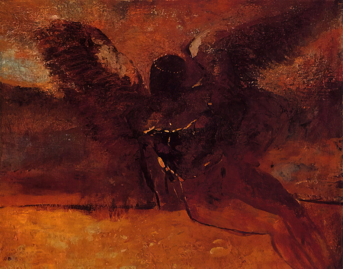 Erik Satie & Picasso: The Unlikely Friendship That Shaped Modern Art - The Fall of Icarus - 1958 by Pablo Picasso