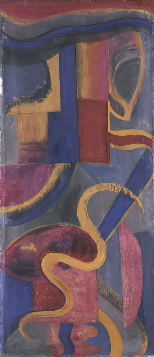 Evola Meditations on the Peaks: An Esoteric Journey Through Mountain Symbolism and Art - Composizione Dada - Abstract Art by Julius Evola