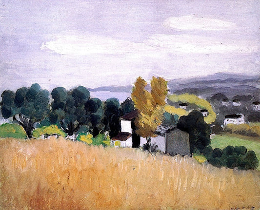 Exploring Henri Matisse Similar Artists: Beyond the Master of Color - AUTUMN IN CAGNES 1918 by Henri Matisse