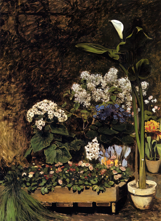 Exploring Pierre-Auguste Renoir's Famous Paintings: A Legacy of Light and Joy - Spring Flowers by Pierre-Auguste Renoir