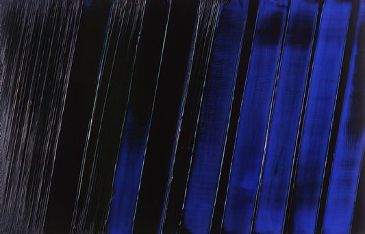 Exploring the Legacy of Pierre Soulages: The Architecture of Light and Black - Peinture 11 Juillet 1987 - 1987 by Pierre Soulages