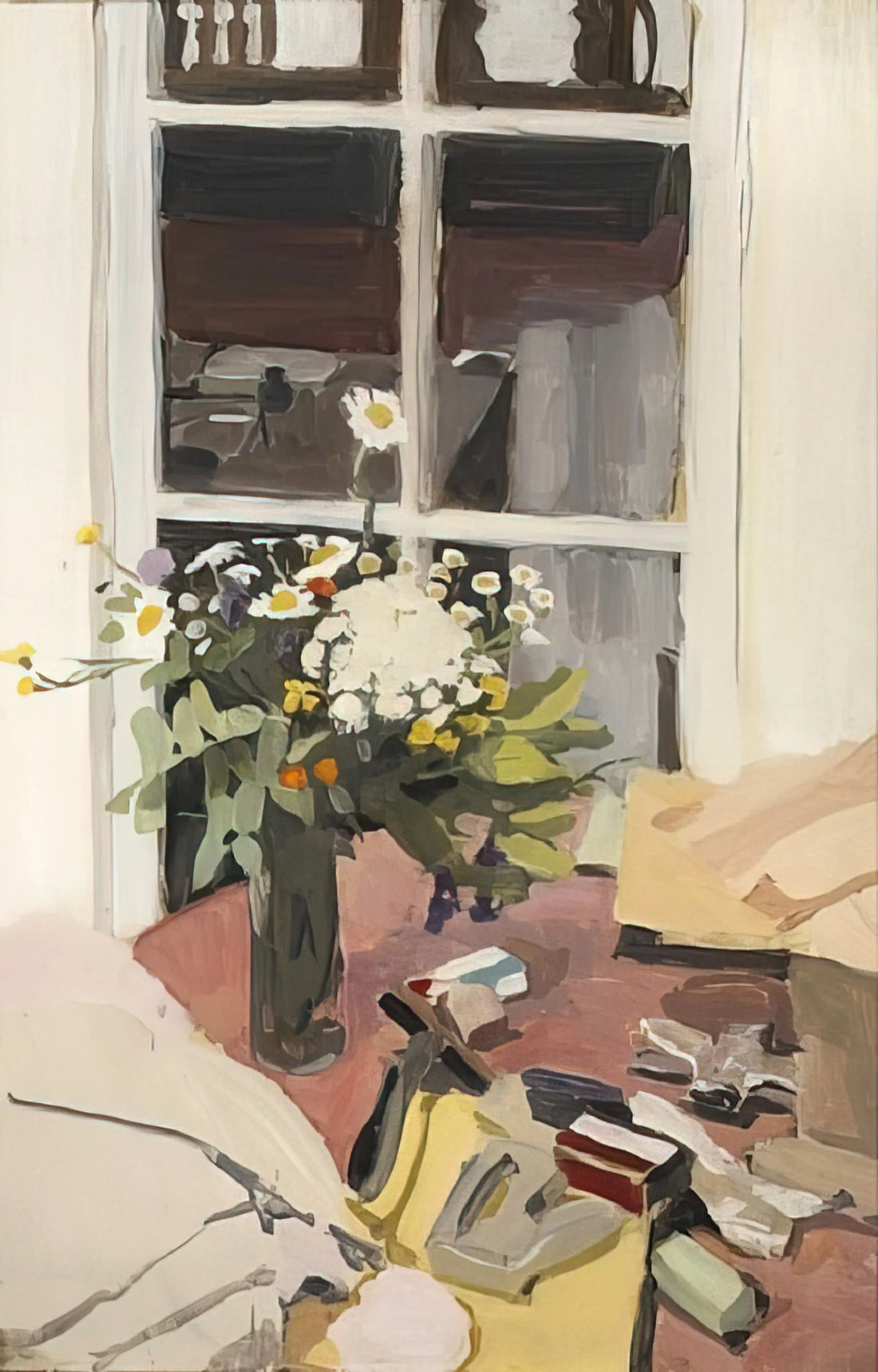 Fairfield Porter Posters: Capturing the Intimacy of American Realism - STILL LIFE WITH STAPLER 1970 by Fairfield Porter