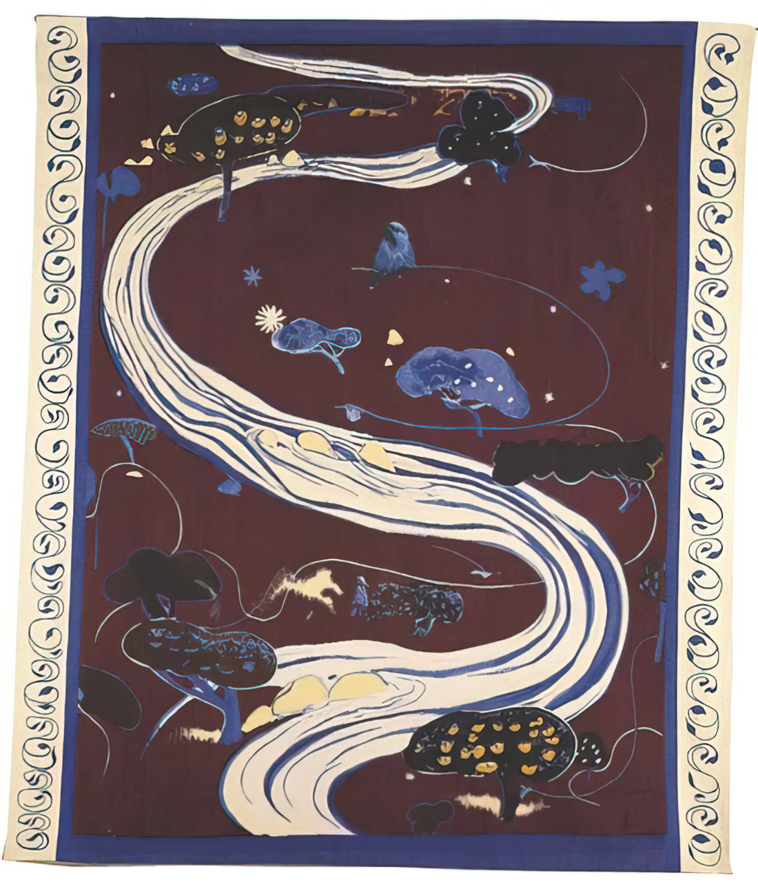 Famous Brett Whiteley Paintings: A Curator's Guide to Australia's Most Celebrated Artist - The River - figurative by Brett Whiteley