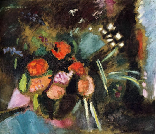 Famous Matisse Prints: A Collector's Guide to the Master of Color - FLOWERS 1906 by Henri Matisse