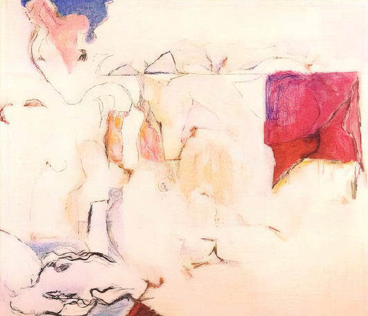 Fernanda Menez: The Lyrical Abstractionist Who Redefined Portuguese Modernism - Untitled - Lyrical Abstraction by Menez