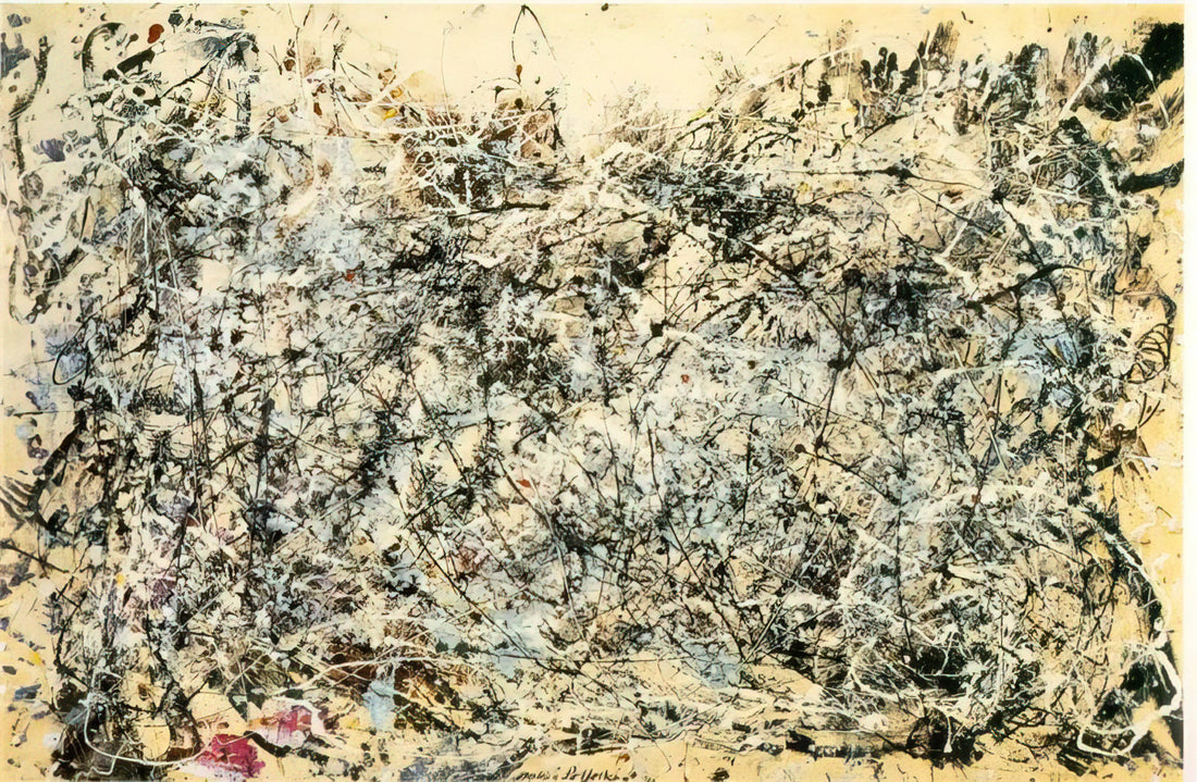 Finding the Cheapest Jackson Pollock Art Prints: A Collector's Guide to Value and Authenticity - NO 1 1948 by Jackson Pollock