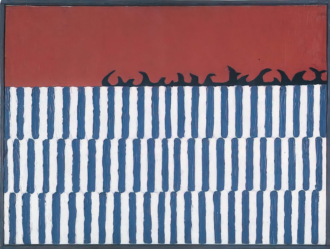 Forrest Bess Prints: A Collector's Guide to the Visionary Painter's Mystical Art - Untitled, No. 11a - 1958 by Forrest Bess