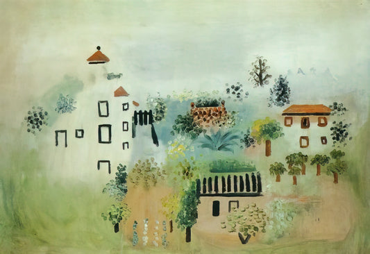 Framed Picasso Line Drawings: A Collector's Guide to Minimalist Mastery - Landscape by Pablo Picasso