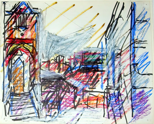 Frank Auerbach: The Uncompromising Vision of a Post-War Master - TO THE STUDIOS by Frank Auerbach