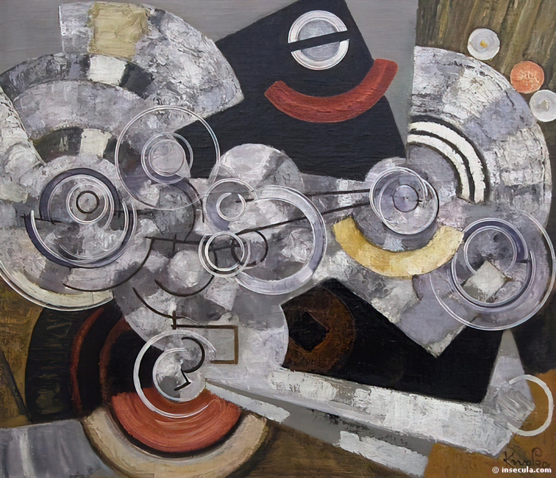 František Kupka: The Visionary Painter Who Bridged Symbolism and Abstraction - Fanny Machine - The machinery by Frantisek Kupka