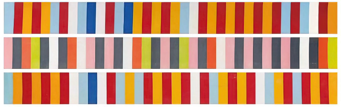Gene Davis Lithograph: A Deep Dive into the Artist's Color-Field Mastery - Barricades - 1968 by Gene Davis