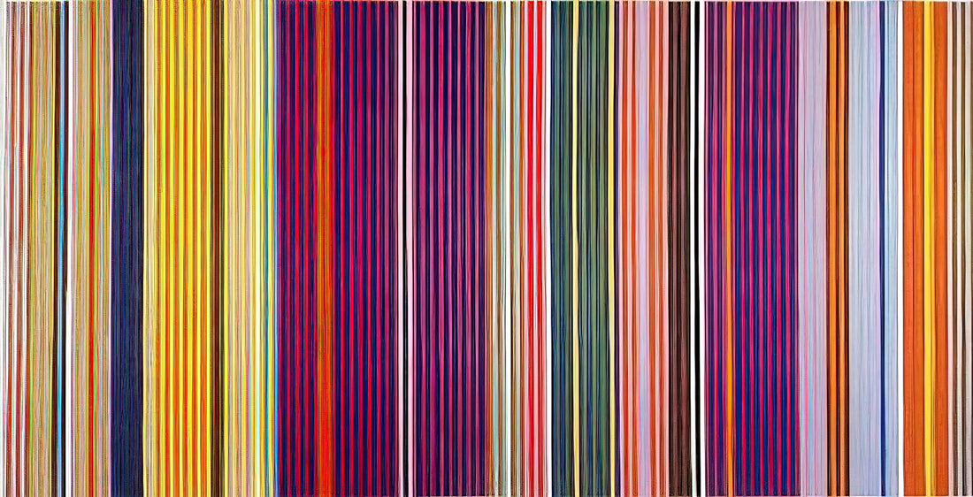 Gene Davis: A Spectrum of Innovation in Color Field Painting - Dr. Peppercorn - 1967 by Gene Davis