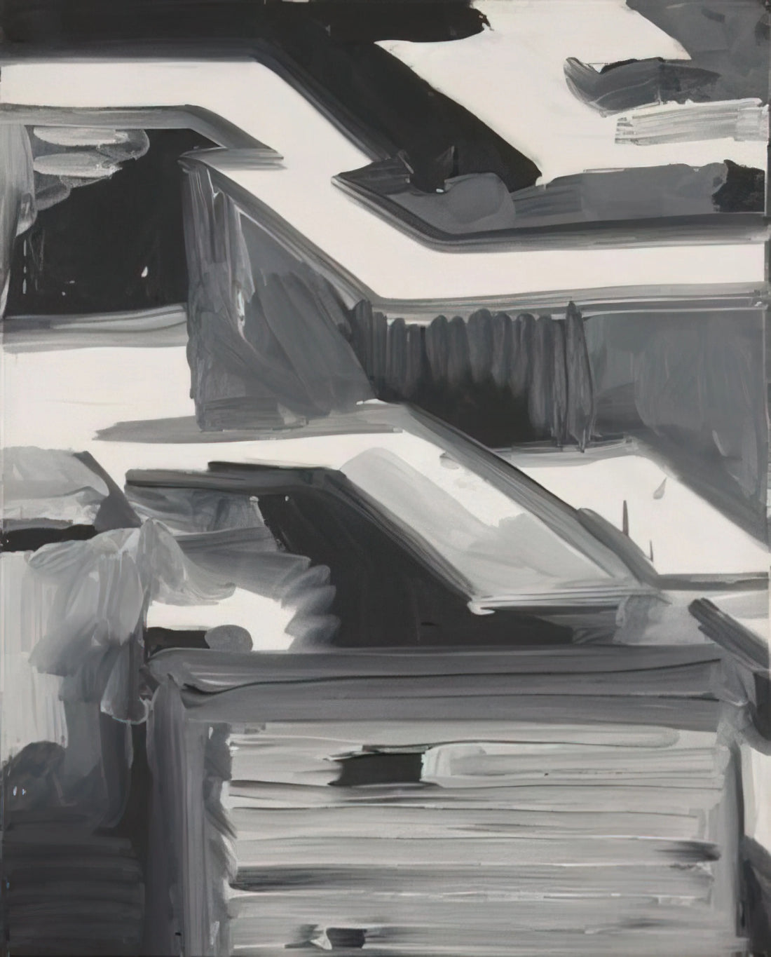 Gerhard Richter Art Prints: A Collector's Guide to the Master of Contemporary Painting - TOWNSCAPE 1968 0 by Gerhard Richter