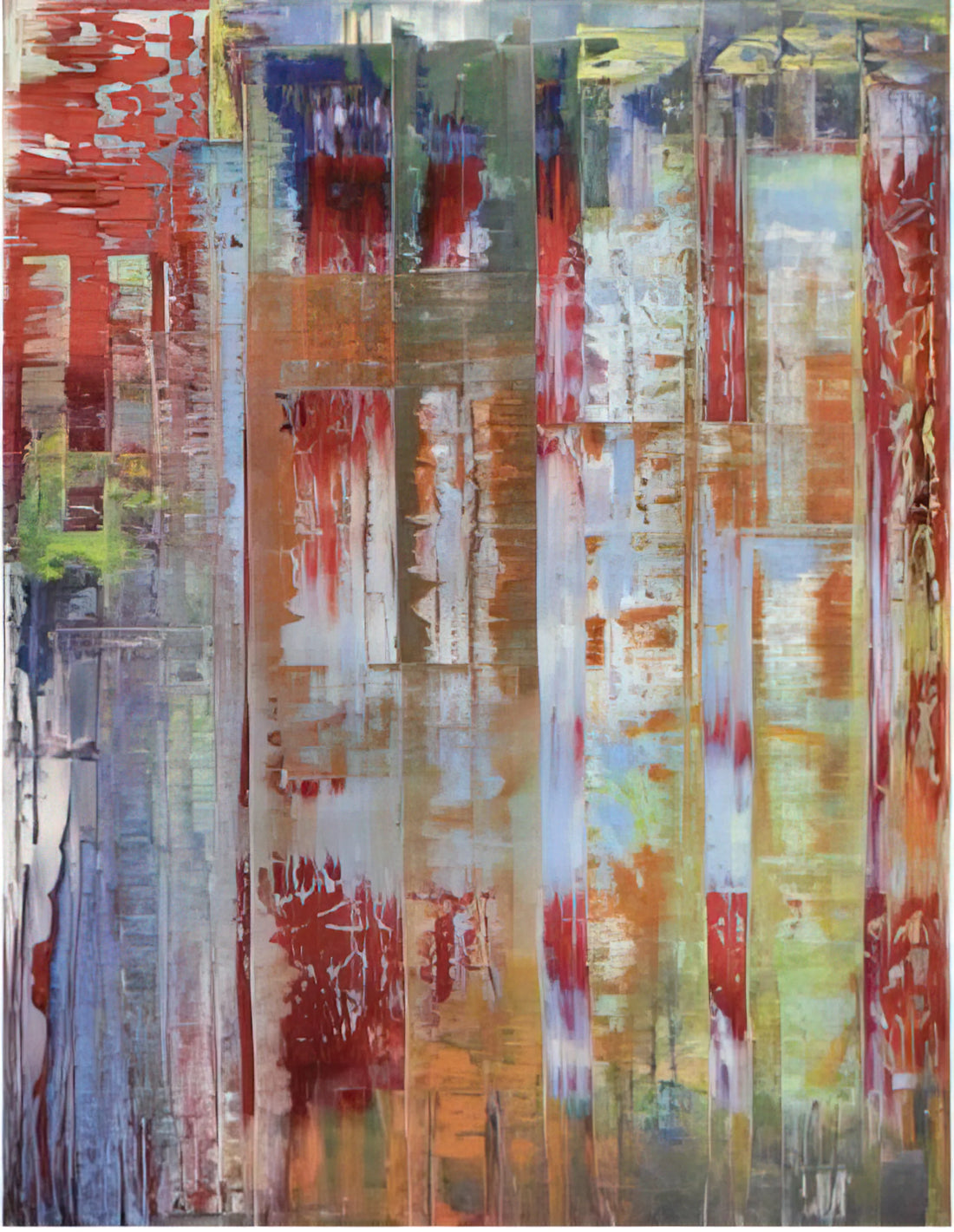 Gerhard Richter Paintings: A Journey Through Photorealism, Abstraction, and Artistic Evolution - ABSTRACT BILDING by Gerhard Richter