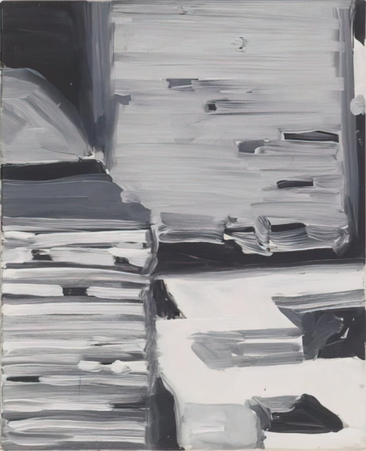 Gerhard Richter's Overpainted Photographs: Blurring Boundaries Between Photography and Painting - TOWNSCAPE 1968 4 by Gerhard Richter