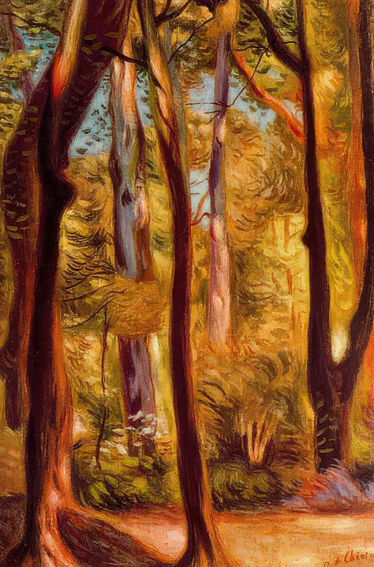 Giorgio de Chirico House Museum: A Journey into the Artist's Metaphysical World - LANDSCAPE OF CASCINE by Giorgio de Chirico