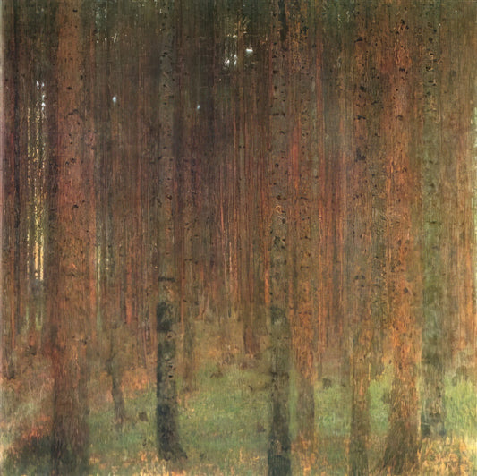 Gustav Klimt: The Golden Master of Symbolism and Modernism - PINE FOREST II by Gustav Klimt