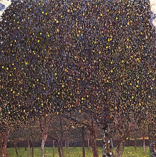 Gustav Klimt's Oil Paintings: A Journey Through Gold, Symbolism, and Sensuality - PEAR TREE 1903 by Gustav Klimt
