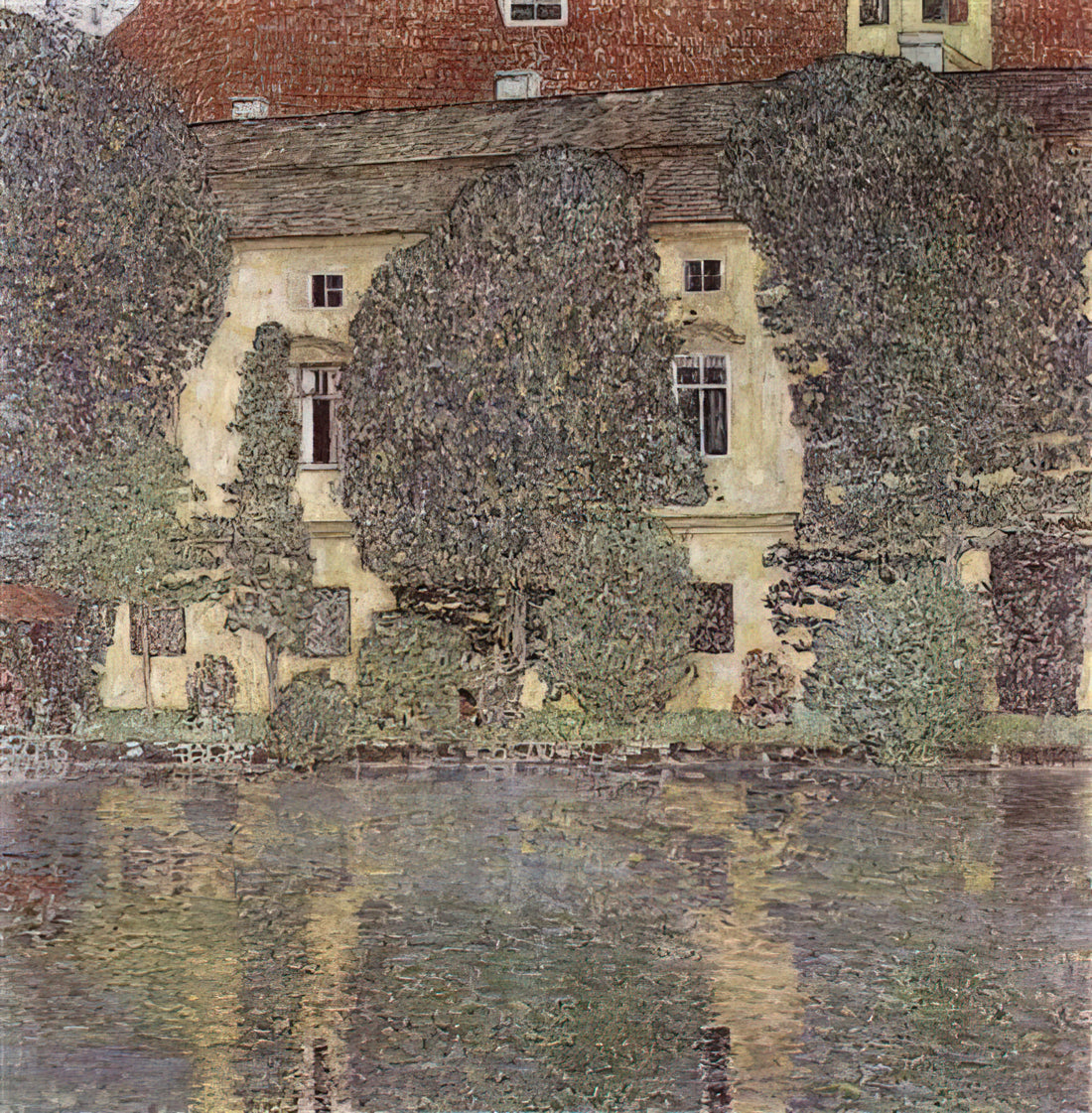 Gustave Moreau's Pietà: A Symbolist Masterpiece of Mystical Devotion - THE SCHLOSS KAMMER ON THE ATTERSEE III 1910 by Gustav Klimt