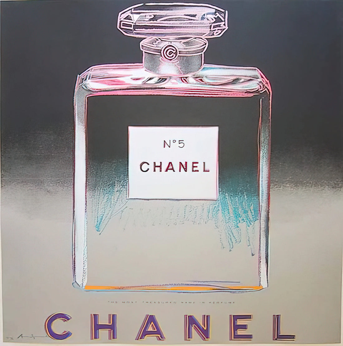 Halston Warhol Print: The Iconic Intersection of Fashion and Pop Art - Chanel No. 5 by Andy Warhol