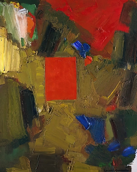 Hans Hofmann Acrylic Print: The Abstract Expressionist's Legacy in Modern Reproduction - Profound Longing by Hans Hofmann