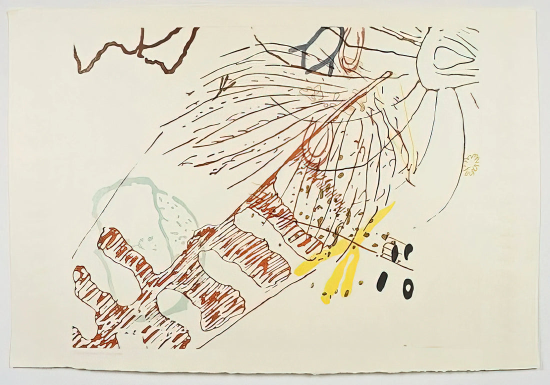 Happening John Cage: Understanding the Avant-Garde Artist's Revolutionary Performances - From 17 Drawings by Thoreau - 1978 by John Cage