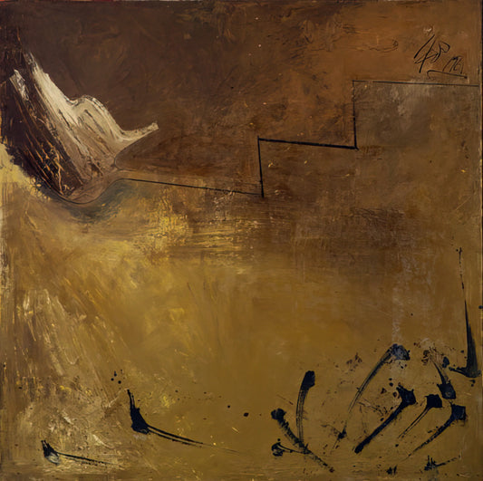 Hassel Smith Canvas: The Abstract Expressionist Pioneer of California Modernism - Sebastopol Autumn - 1961 by Hassel Smith
