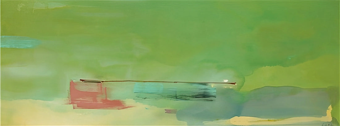 Helen Frankenthaler Exhibition Poster: A Collector's Guide to Her Iconic Works - Springscape - 1975 by Helen Frankenthaler