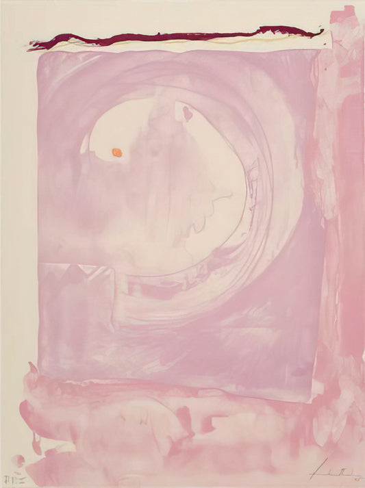 Helen Frankenthaler Paintings: The Soak-Stain Revolution in Abstract Expressionism - Reflections IX - 1995 by Helen Frankenthaler