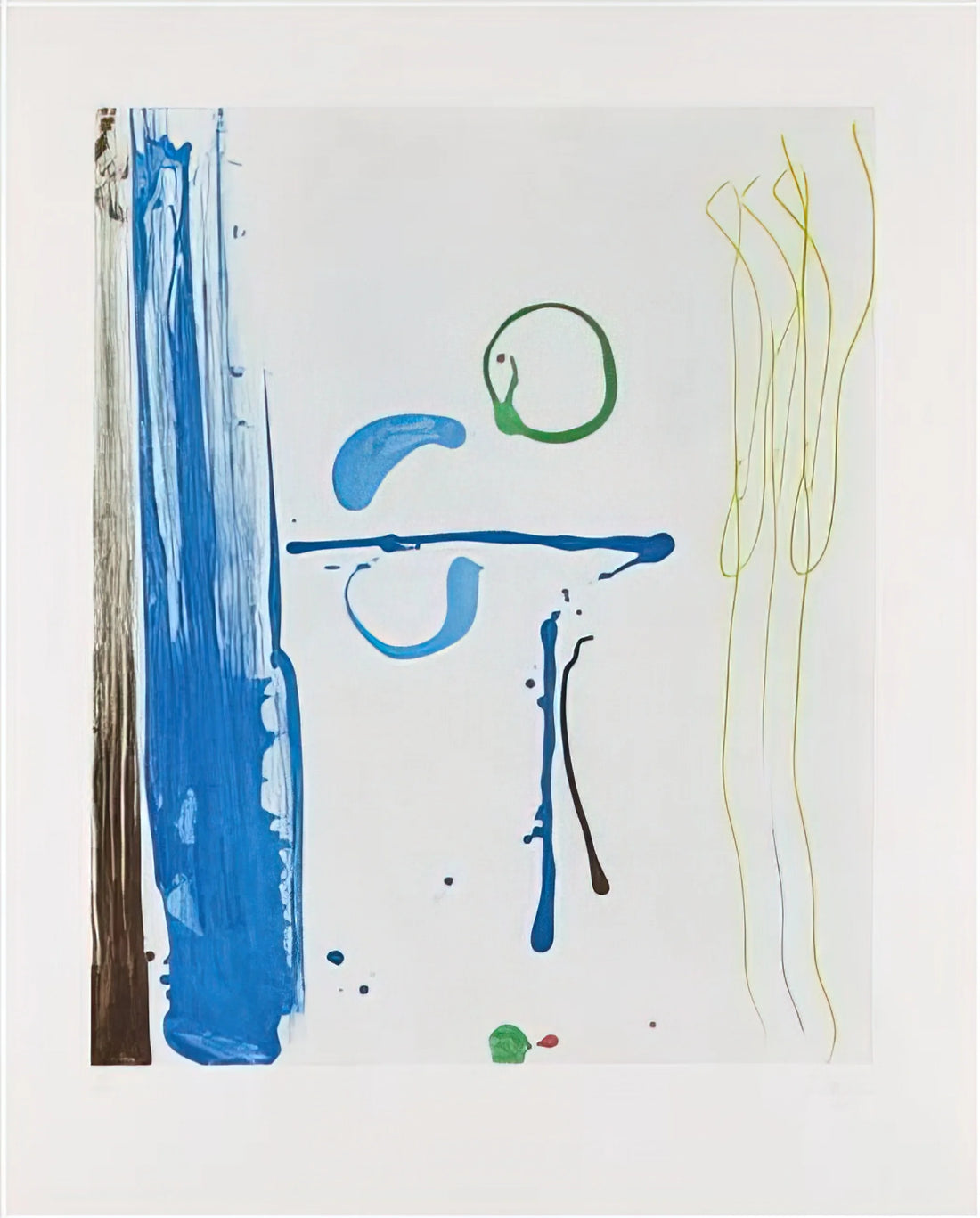 Helen Frankenthaler Woodblock Prints: The Soak-Stain Revolution in Printmaking - Sunshine After Rain - 1987 by Helen Frankenthaler