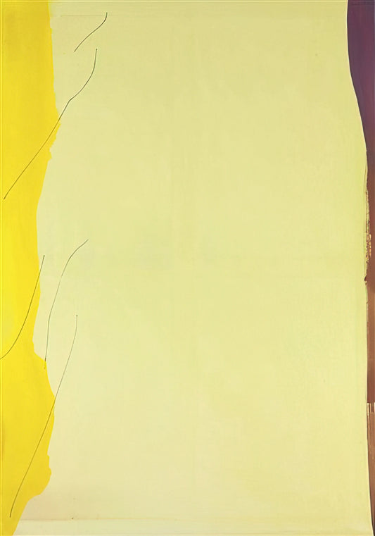 Helen Frankenthaler: The Pioneering Artist Who Revolutionized Abstract Expressionism - Distillation - 1973 by Helen Frankenthaler