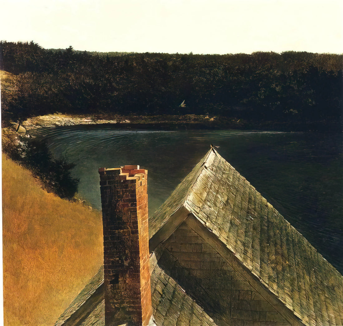 Helga Prints: The Definitive Guide to Wyeth's Intimate Masterpieces - END OF OLSONS by Andrew Wyeth