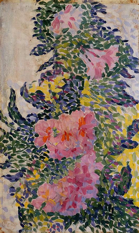 Henri-Edmond Cross Posters: A Guide to Neo-Impressionist Mastery in Print - Flowers by Henri-Edmond Cross