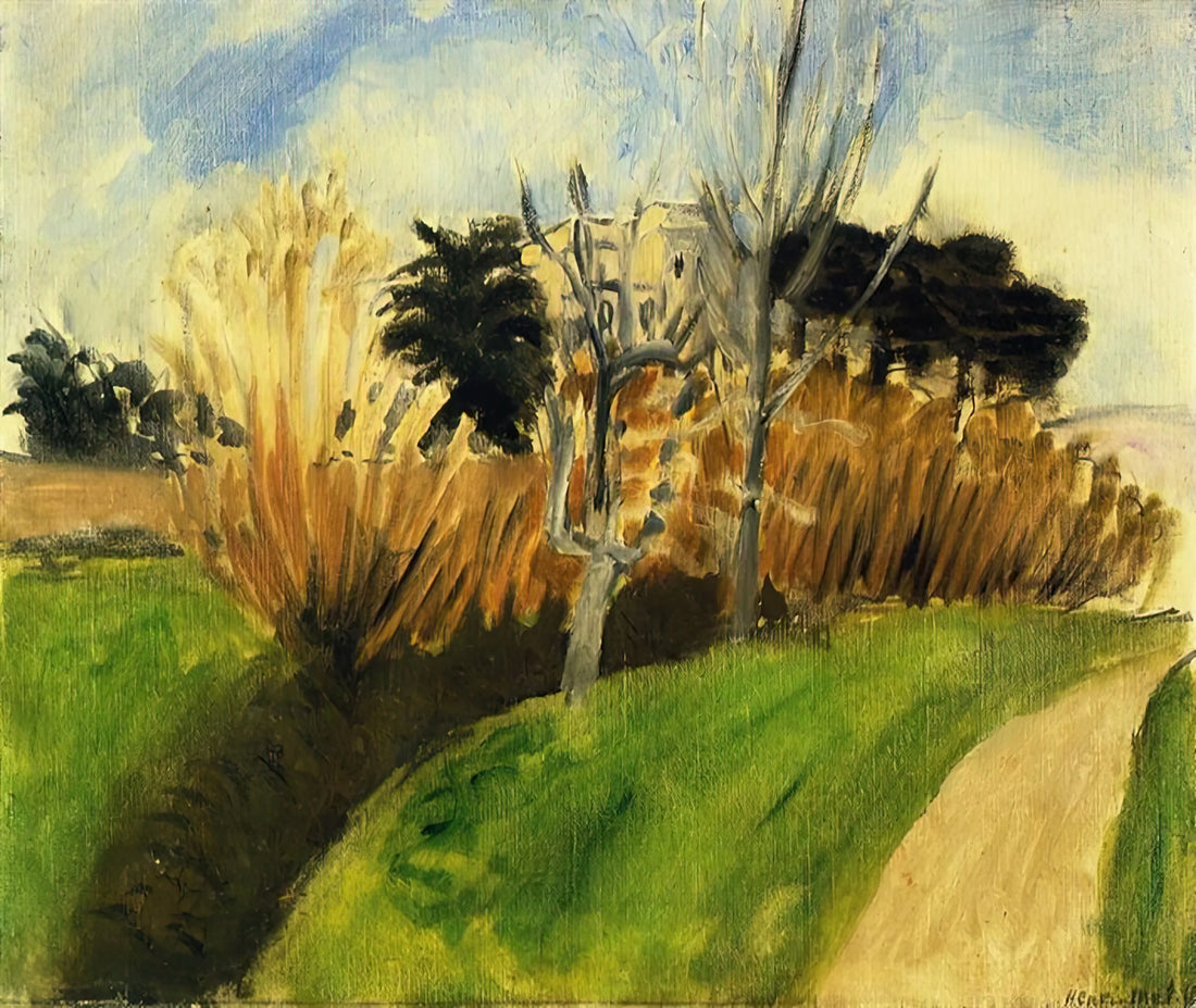Henri Matisse 52 Print: A Collector's Guide to the Master's Iconic Works - THE STREAM NEAR NICE by Henri Matisse