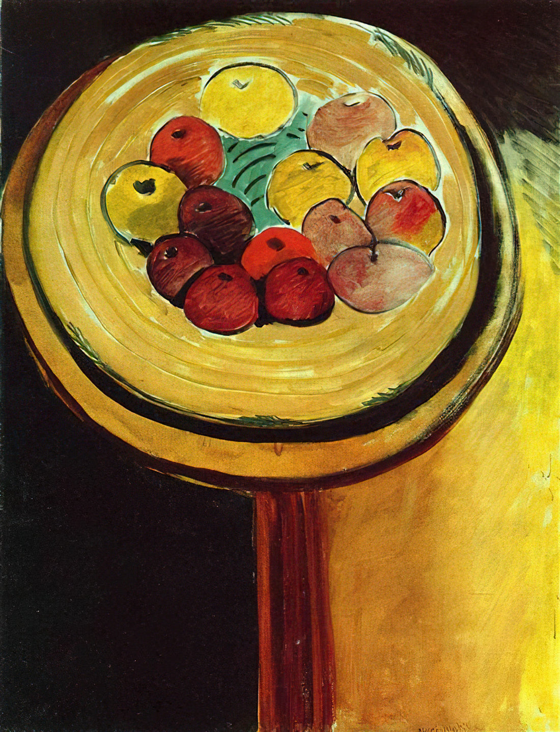 Henri Matisse Dance Print: The Joy of Movement in Modern Art - APPLES 1916 by Henri Matisse