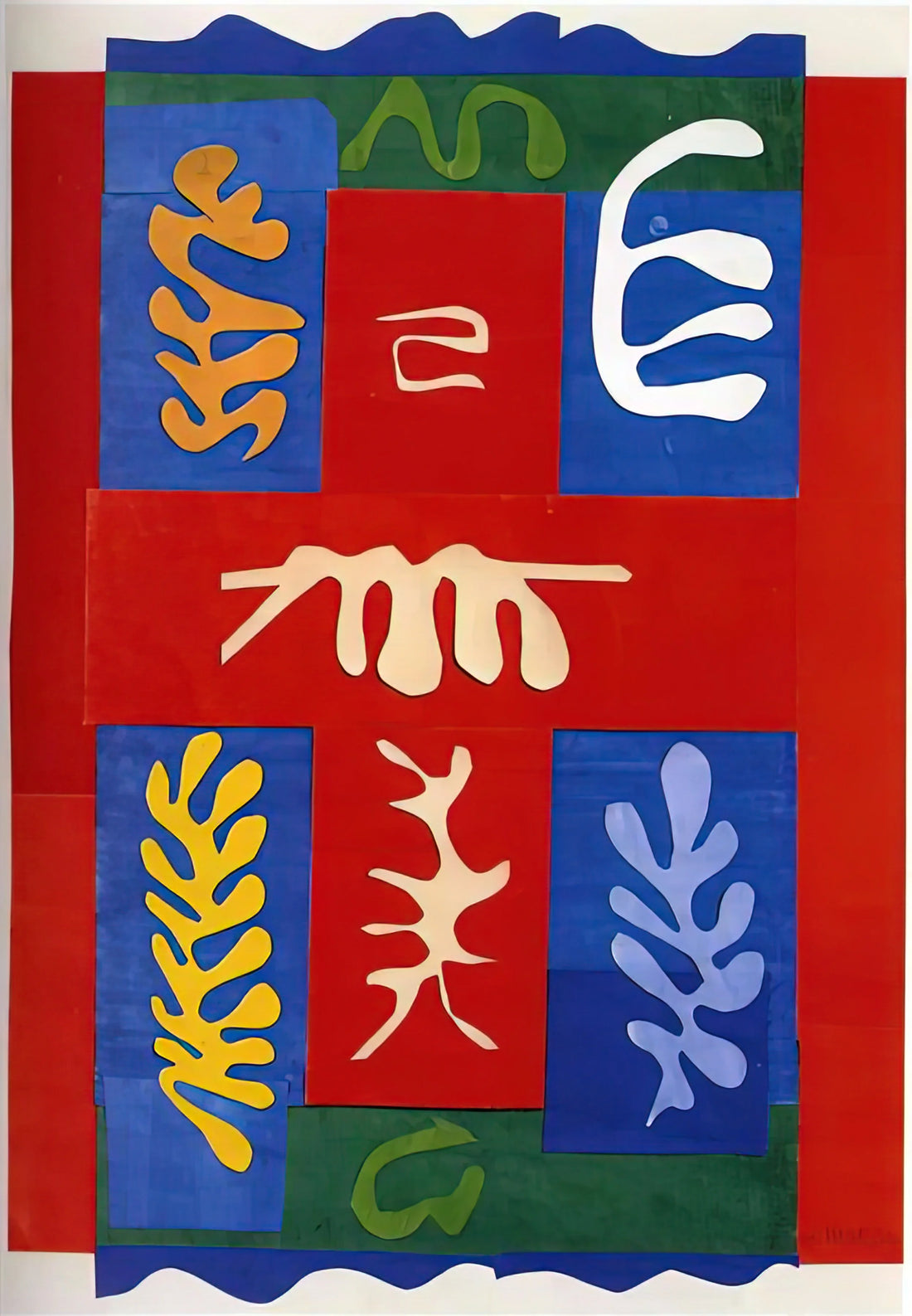 Henri Matisse Desenio: The Master of Drawing and Decorative Line - CUT OUTS 4 by Henri Matisse