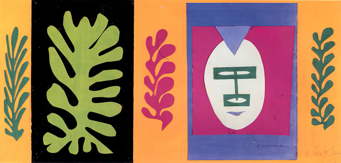 Henri Matisse Famous Works of Art: A Curator's Guide to His Masterpieces - THE ESCHIMO 1947 by Henri Matisse