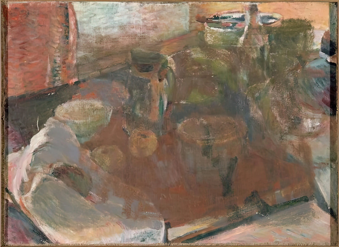 Henri Matisse Paintings Still Life: A Journey Through Color, Form, and Decorative Genius - STILL LIFE 1902 by Henri Matisse