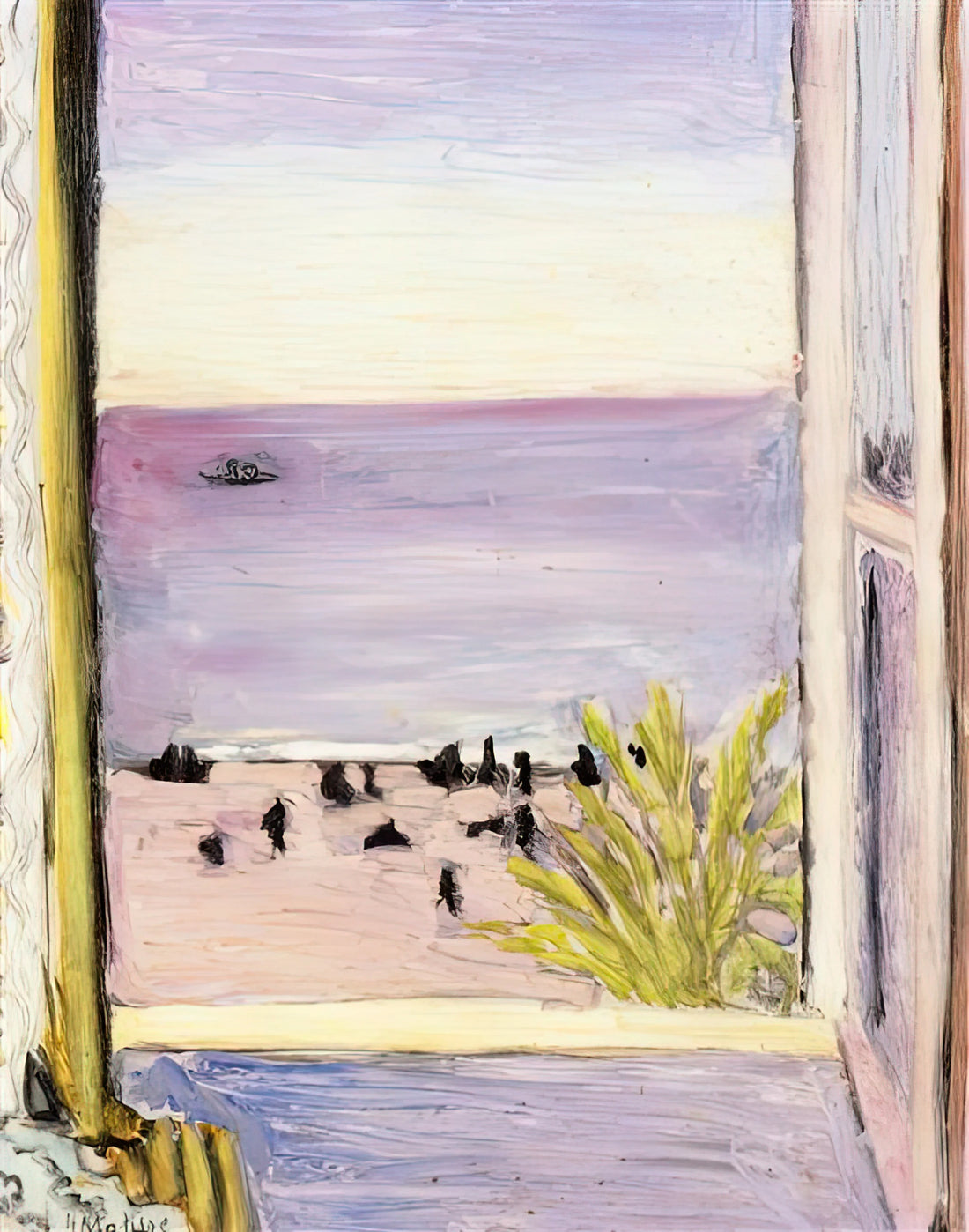 Henri Matisse Paper Cut-Outs: The Revolutionary Final Chapter of a Modern Master - THE OPEN WINDOW 1921 by Henri Matisse