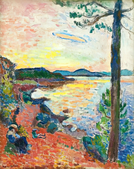 Henri Matisse Reproduction: A Curator's Guide to Authentic Art Prints - THE GULF OF SAINT TROPEZ 1904 by Henri Matisse